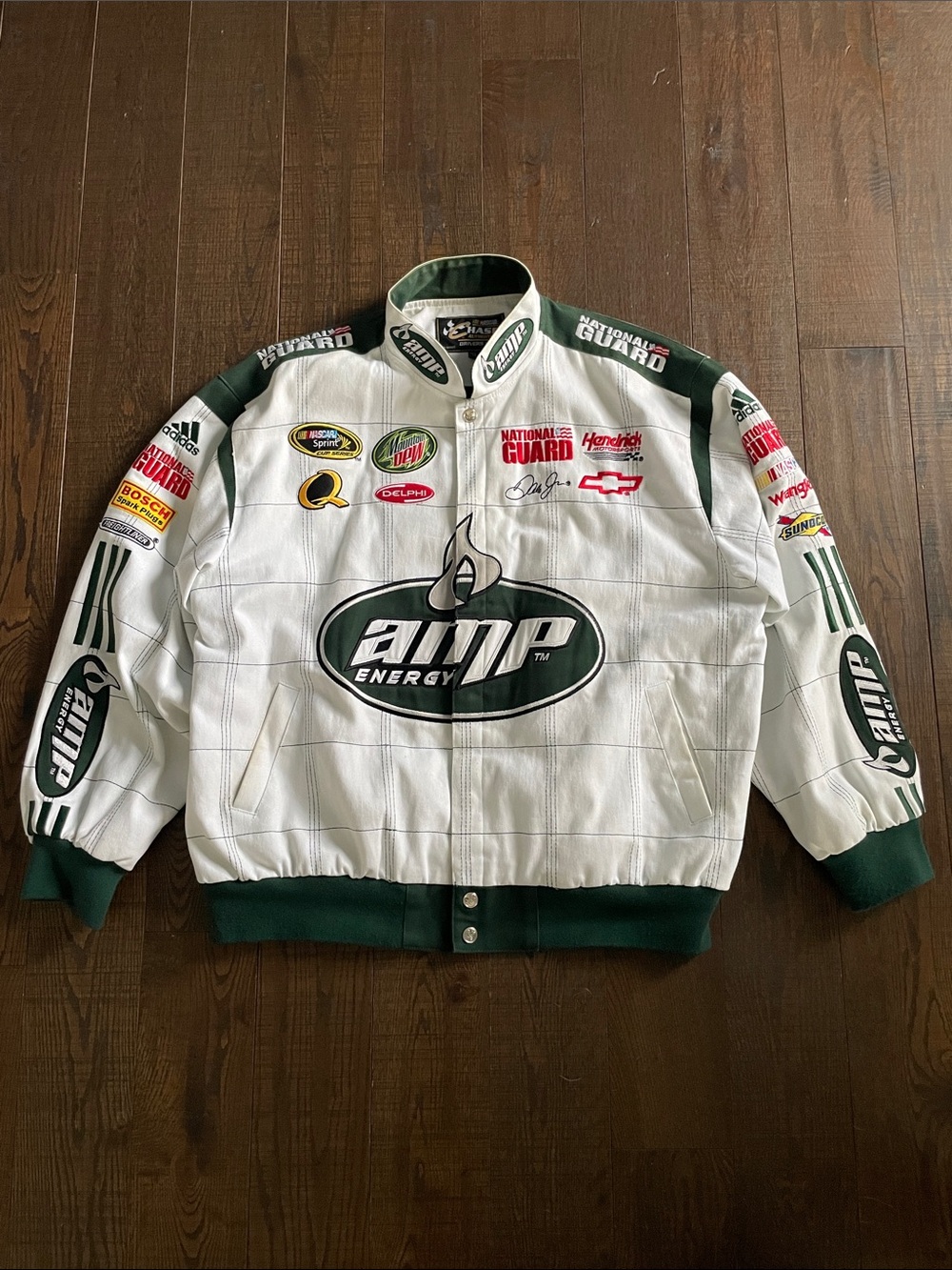 Vintage Y2K nascar chase Amp energy racing jacket